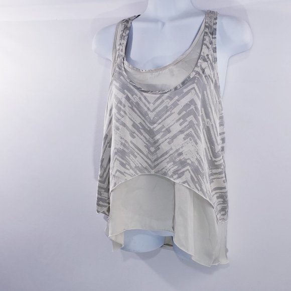 LC Lauren Conrad Womens Top‎ Racerback Double Tank - Picture 3 of 7